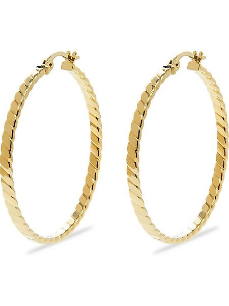 CHRIST Paar Creolen CHRIST Damen-Creolen 585er Gelbgold (Paar) günstig online kaufen