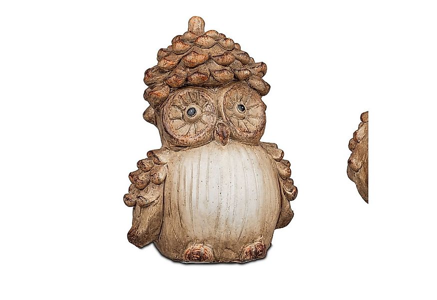 formano Dekofigur Herbstfarben, Holzoptik, Braun, Motiv: Eule günstig online kaufen