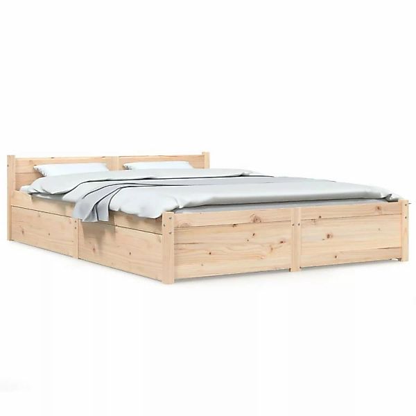 vidaXL Bett mit Schubladen 120x200 cm Modell 11119779 günstig online kaufen