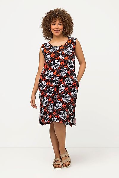 Ulla Popken Minikleid Sweatkleid A-Linie Taschen günstig online kaufen