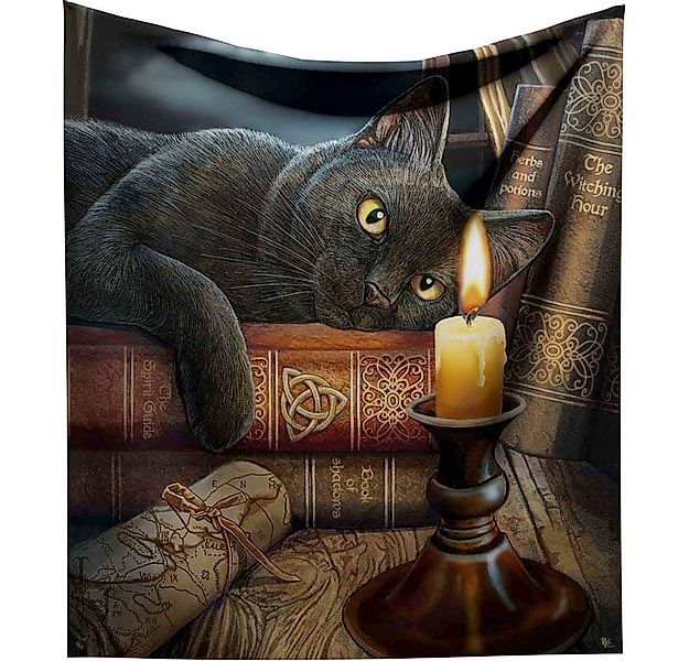 Wohndecke Kuscheldecke Hexen Katze - Witching Hour von Lisa Parker - Fantas günstig online kaufen