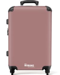 NoBoringSuitcases.com© Hartschalen-Trolley mit leuchtende Räder - günstig online kaufen