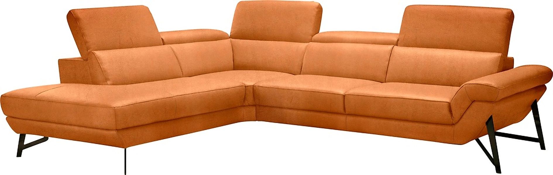 Egoitaliano Ecksofa »Narcisa, Design und Sitzkomfort der Extraklasse,«, mit günstig online kaufen