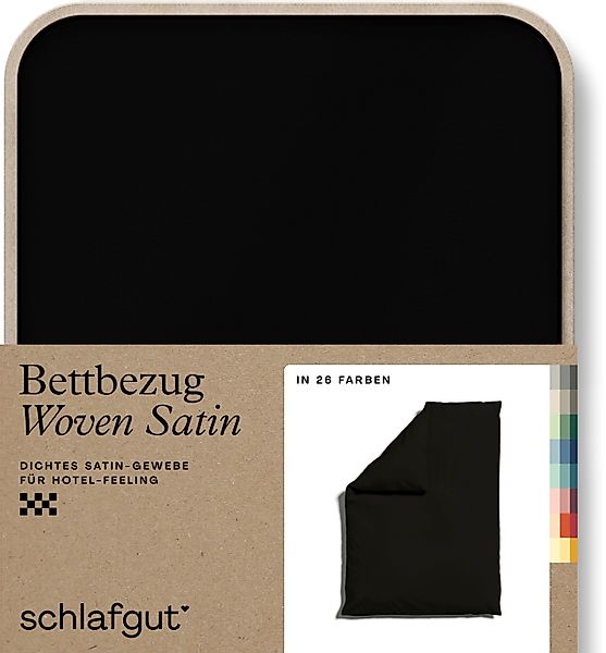 Schlafgut Bettbezug Woven Satin, (1 St), günstig online kaufen