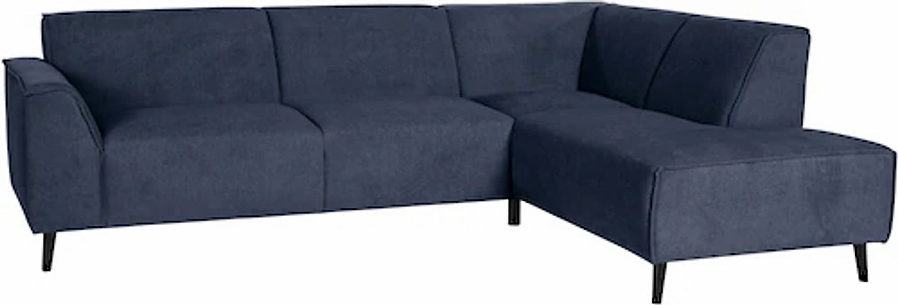 DOMO collection Ecksofa »Amora, bequem und zeitlos, L-Form« mit Federkern f günstig online kaufen