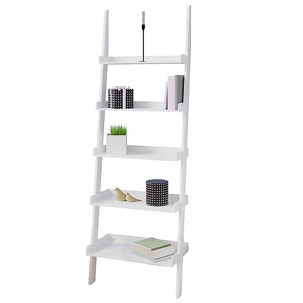 Casaria Leiterregal, mit 5 Ebenen 180x64x37cm günstig online kaufen
