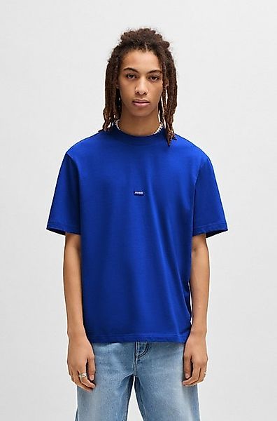 HUGO Blue T-Shirt Nieros mit Logo-Patch günstig online kaufen