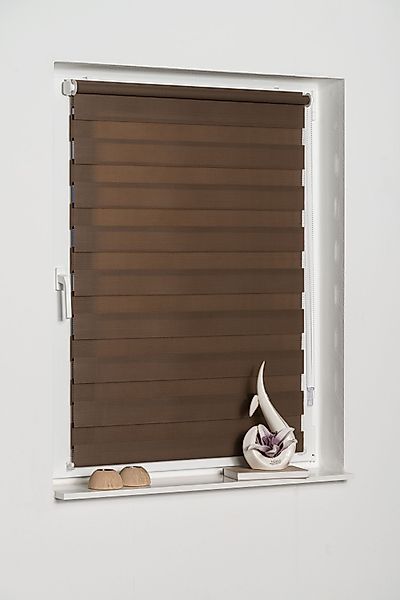 Doppelrollo Maringa Klemmfix, K-HOME, Lichtschutz, ohne günstig online kaufen