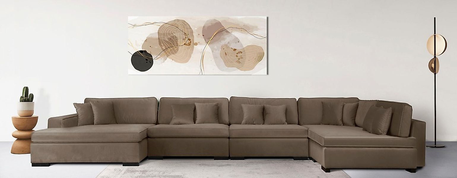 Guido Maria Kretschmer Home&Living Wohnlandschaft "Skara XXL U-Form", Loung günstig online kaufen