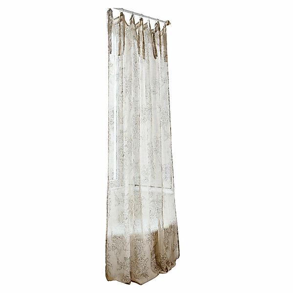Mirabeau Vorhang Gardine Ailvore leinen/grau günstig online kaufen