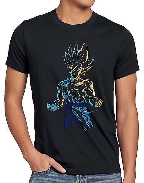 style3 T-Shirt Goku Evolution super dragonball günstig online kaufen