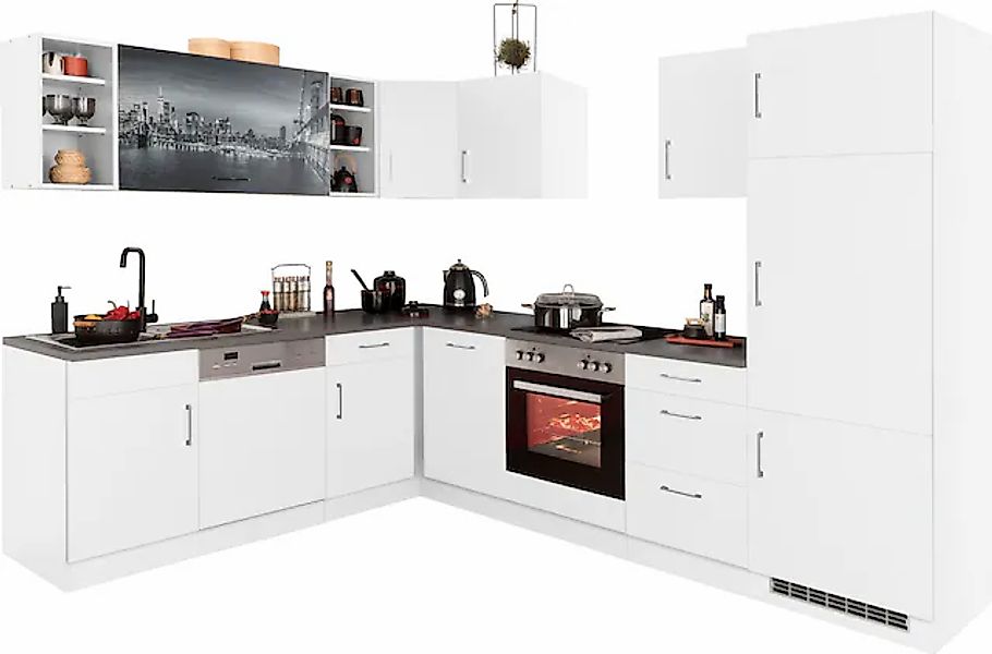 KOCHSTATION Küchenzeile »KS-Paris – Küchen mit einzigartigen Fotomotiven au günstig online kaufen