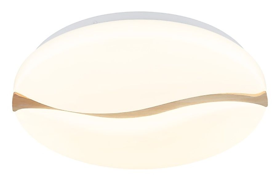 GLOBO LIGHTING Deckenleuchte »LETICIA« LED-Modul 1 Stk. warmweiß - kaltweiß günstig online kaufen