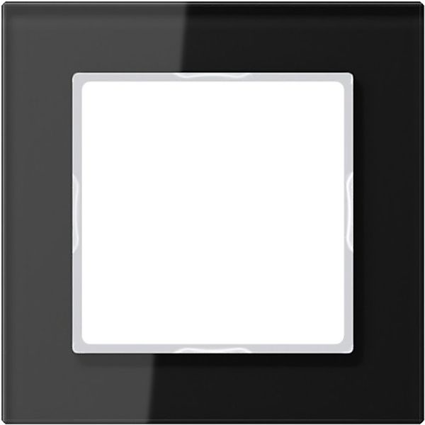 Jung Glasrahmen 1-fach sw waage/senkrecht AC 581 GL - AC581GLSW günstig online kaufen