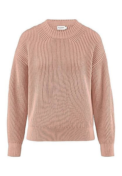 Hessnatur Strickpullover Relaxed aus reiner Bio-Baumwolle (1-tlg) günstig online kaufen