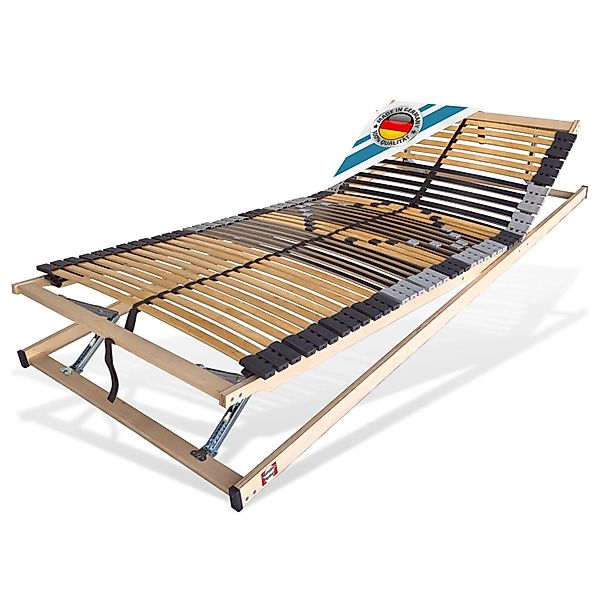 Matratzen Perfekt Lattenrost 42 Leisten 80x200cm Verstellbar 7 Zonen bis 20 günstig online kaufen