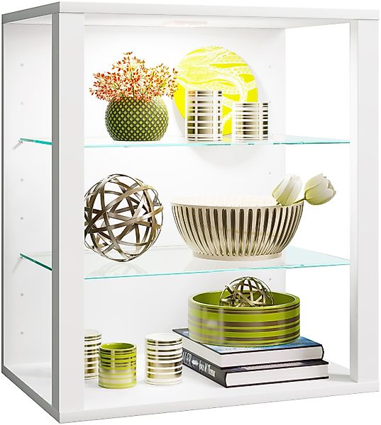 VCM Hängevitrine Holz Glas Stand Vitrine günstig online kaufen