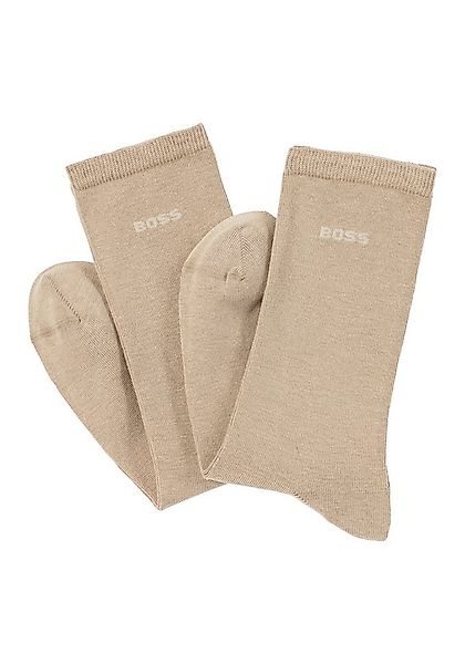 BOSS Businesssocken 2P RS Uni Logo CC W (Packung, 2-Paar, 2er Pack) mit BOS günstig online kaufen