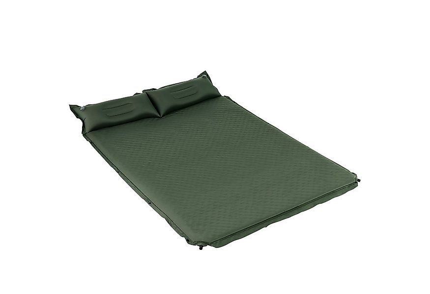 COSTWAY Isomatte, Campingmatte mit Kissen, Selbstaufblasend, 2 Personen günstig online kaufen