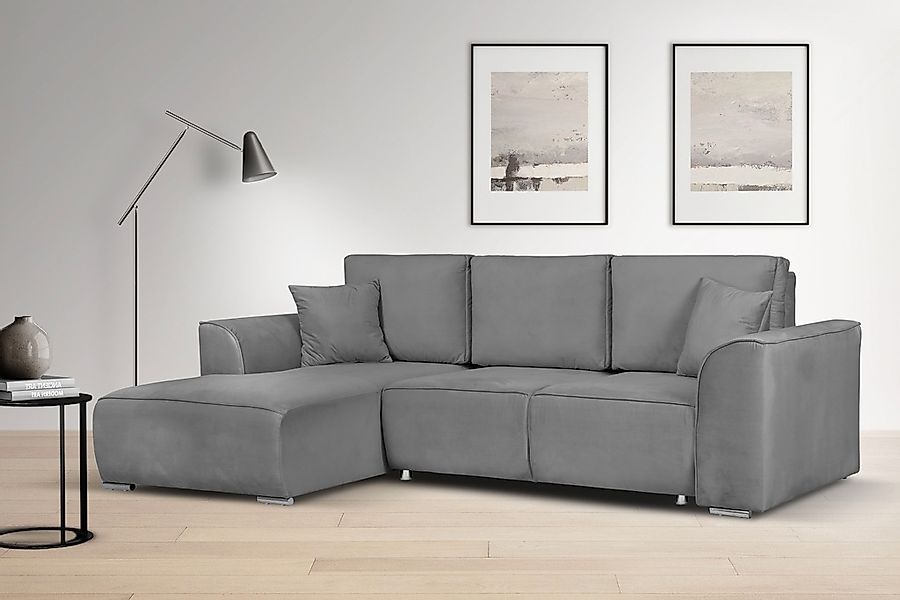 INOSIGN Ecksofa "BEATRICE optionale Schlafsofa mit Bettkasten, B/T/H: 265/1 günstig online kaufen