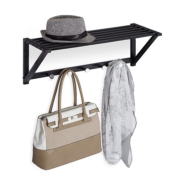 relaxdays Wandgarderobe mit Ablage günstig online kaufen