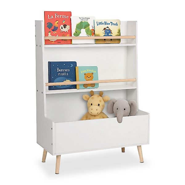 relaxdays Kinderregal für Bücher und Spielzeug, günstig online kaufen