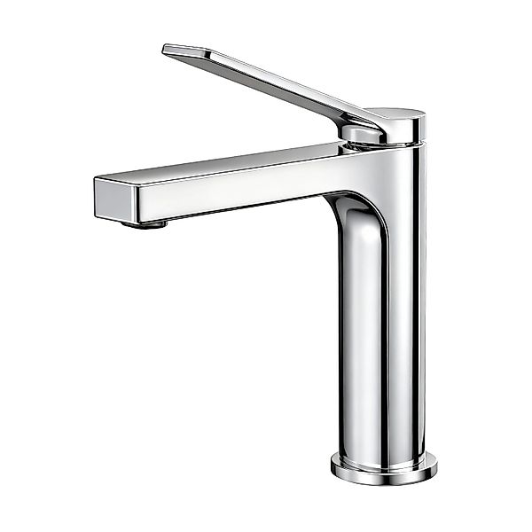 Emke Wasserhahn Waschbeckenarmaturen 195 x 173 x 46 mm Verchromt Mischbatte günstig online kaufen