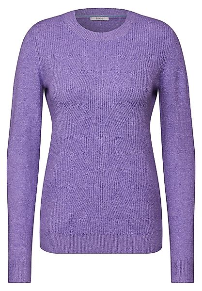 CECIL Strandpullover TOS_Cosy cable_mix gentle lilac günstig online kaufen