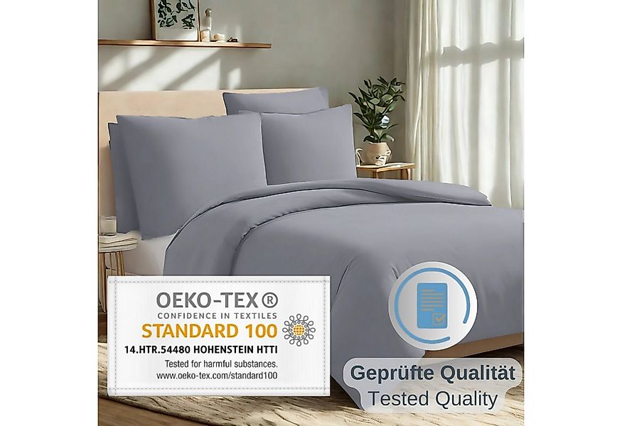 Komfortec Bettwäsche Premium, 135 x 200 bis 220 x 240 cm, 6 verschiedene Gr günstig online kaufen
