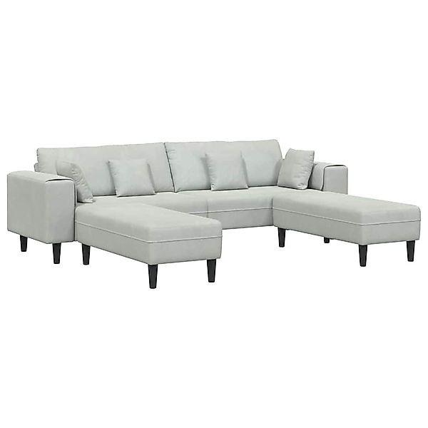 vidaXL Sofa Samt Sofa mit Kissen günstig online kaufen
