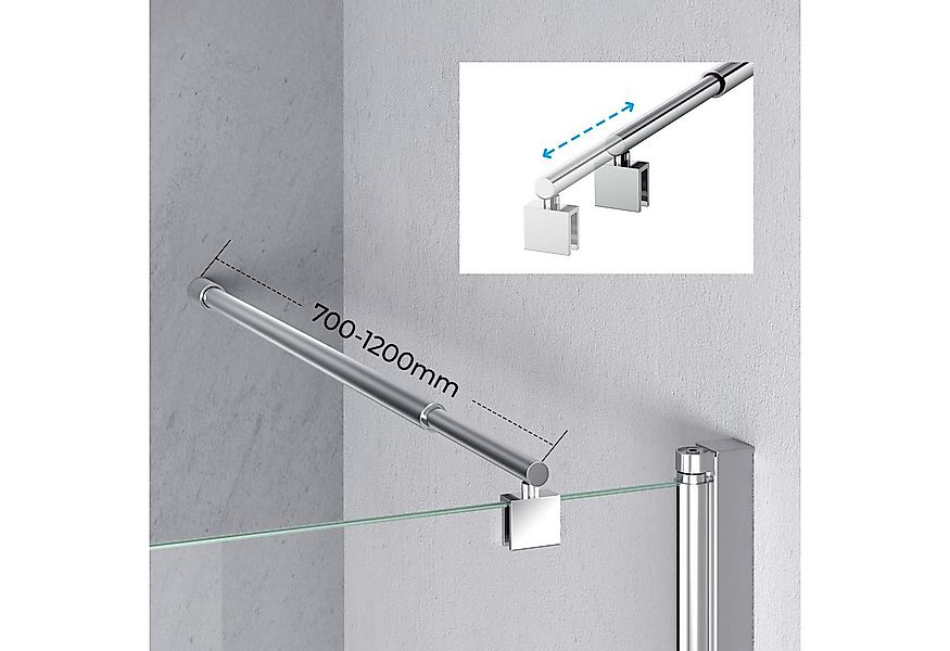 MEYKOERS Duschwand-Stabilisationsstange Stabilisator Haltestange für Walk i günstig online kaufen