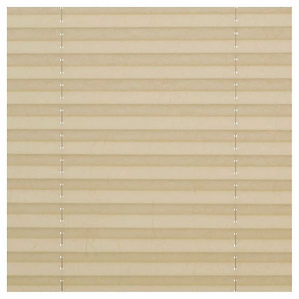 Spannplissee creme B/L: ca. 55x130 cm günstig online kaufen