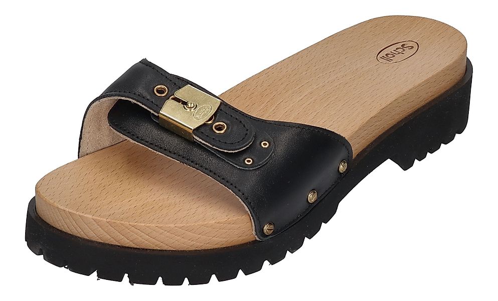 Scholl PESCURA CARROARMATO SC299821004 Pantolette Black günstig online kaufen
