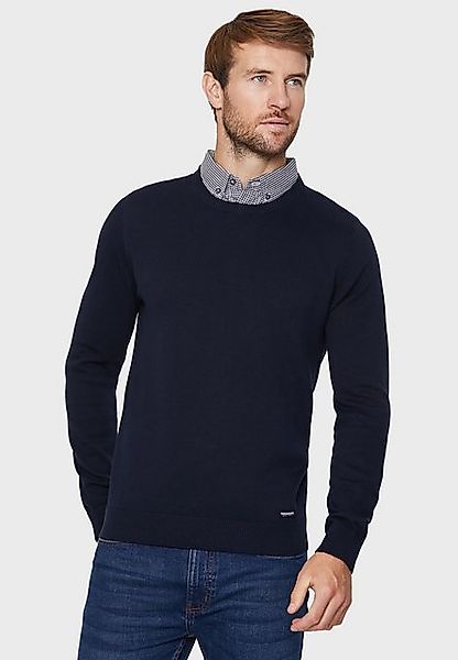 Threadbare Rundhalspullover Gibbs (1-tlg) mit Zopfstrickmuster günstig online kaufen