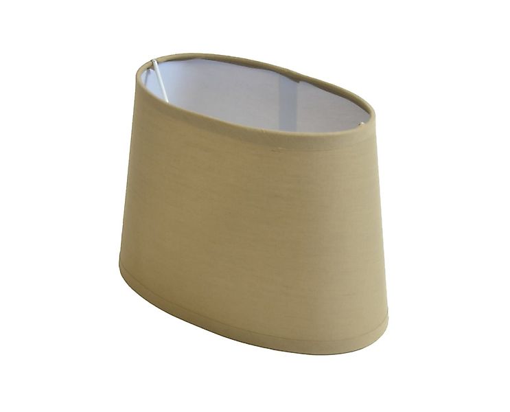 B&S Lampenschirm Lampenschirm oval aus Stoff im skandinavischen Design H 14 günstig online kaufen