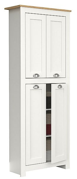 VCM Mehrzweckschrank Holz Dielenschrank Badmöbel Bad Schrank Balusa günstig online kaufen