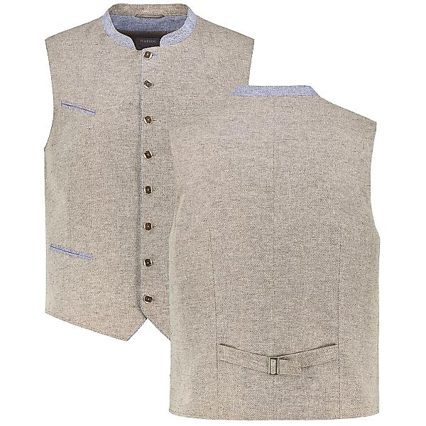 Weis Trachtenweste mit Leinen Farbe beige Größe: 70 günstig online kaufen