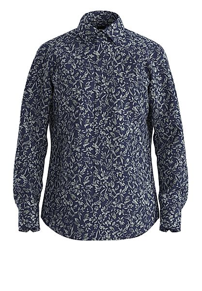 BOSS Langarmhemd Joe mit floralem Muster günstig online kaufen