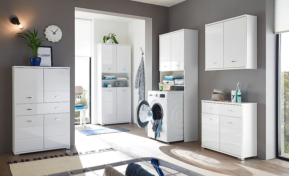 BASIC by Balculina Waschmaschinenumbauschrank Pool, Badezimmerschrank günstig online kaufen