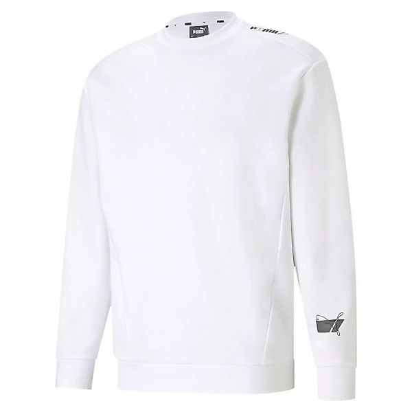 Puma Rad/cal Crew Sweatshirt S Puma White günstig online kaufen