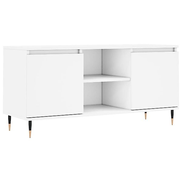 vidaXL TV-Schrank TV-Schrank Weiß 104x35x50 cm günstig online kaufen