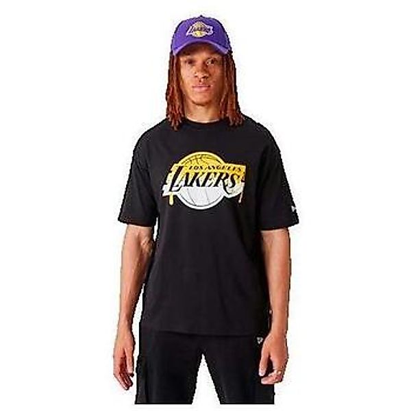 New-Era  T-Shirt T-shirt  Logo Drip Los Angeles Lakers Noir günstig online kaufen