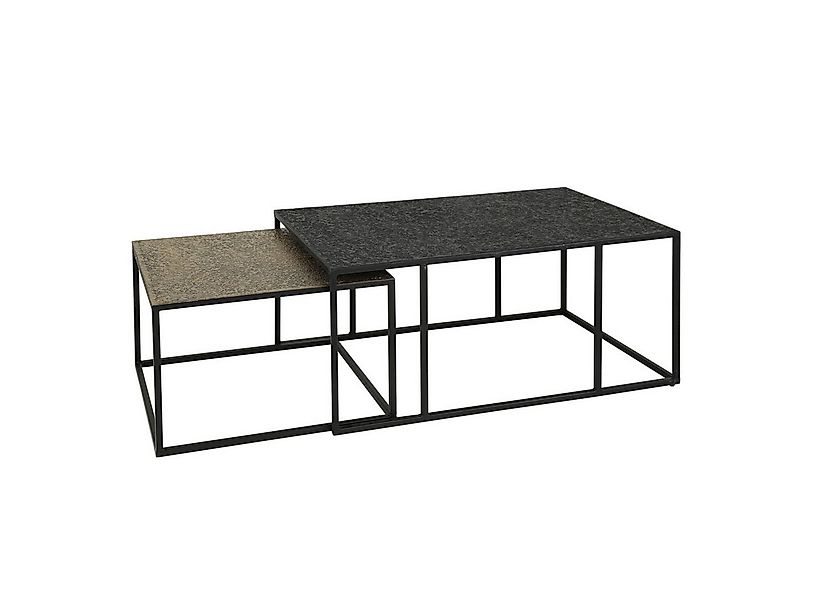 Feeling4Home Couchtisch 2er-Set Couchtisch Metlule Mix - Metall Antike Bron günstig online kaufen