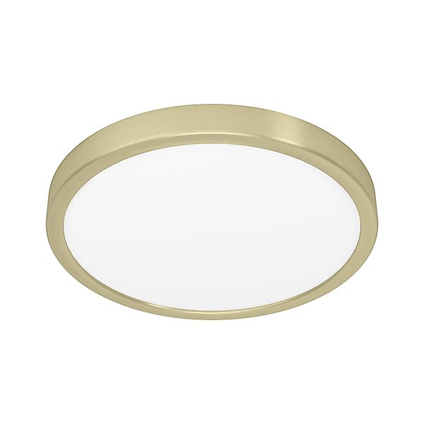 LED-Anbaupanel Fueva 5 IP20 830 messing Ø28,5cm günstig online kaufen