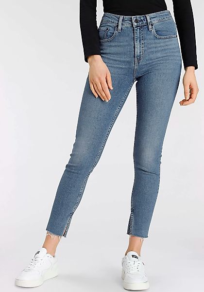 Levi's® Skinny-fit-Jeans 721 High rise skinny mit Schlitz am Saum günstig online kaufen