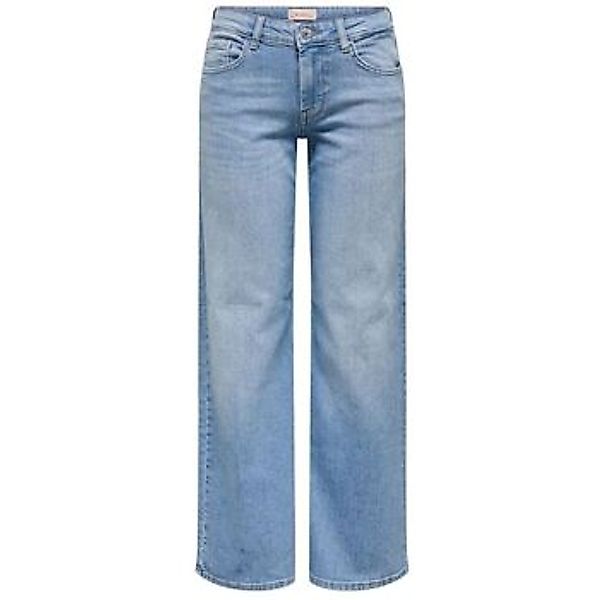 Only  Straight Leg Jeans 15358455 JUDY-O LW WIDW LEG-LIGHT BLUE DENIM günstig online kaufen