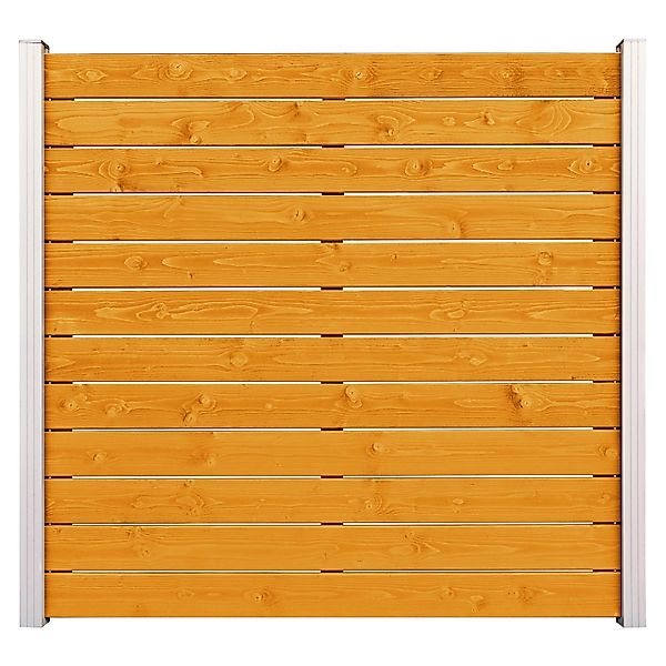 GartenLand Holz Zaun Manchester Steckzaun MA10 ca. 180x180cm Fichte Lärchen günstig online kaufen