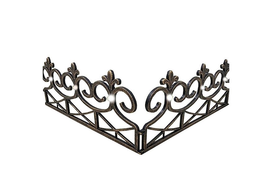 HTI-Living Beetumrandung Rasenkante 240 cm mit Solarlichterkette, LxH: 60x3 günstig online kaufen