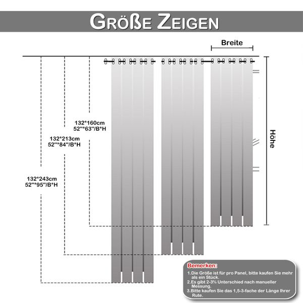 Rosnek Gardine Doppellagige, Ausgehöhlte Sterne, Tüll, günstig online kaufen