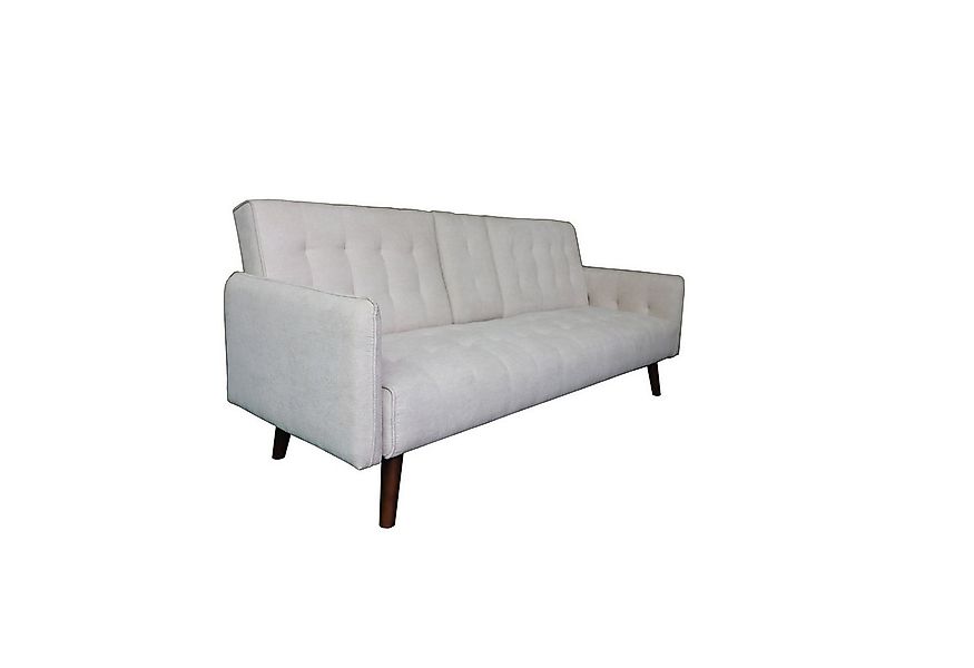 HTI-Living Schlafsofa Sofa mit Knopfsteppung Elouisa Grau, Stück 1 Teile, S günstig online kaufen